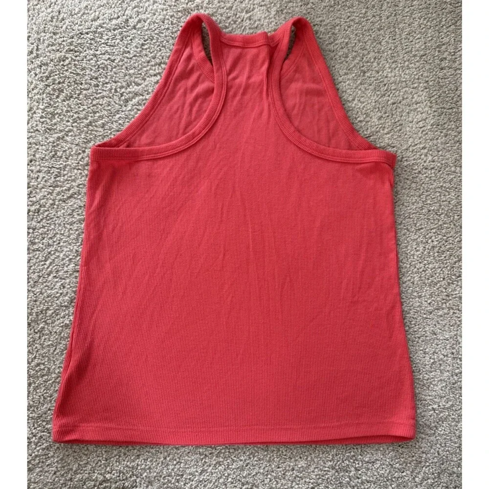 Girls Old Navy Red Ribbed Tank - XXL (18)